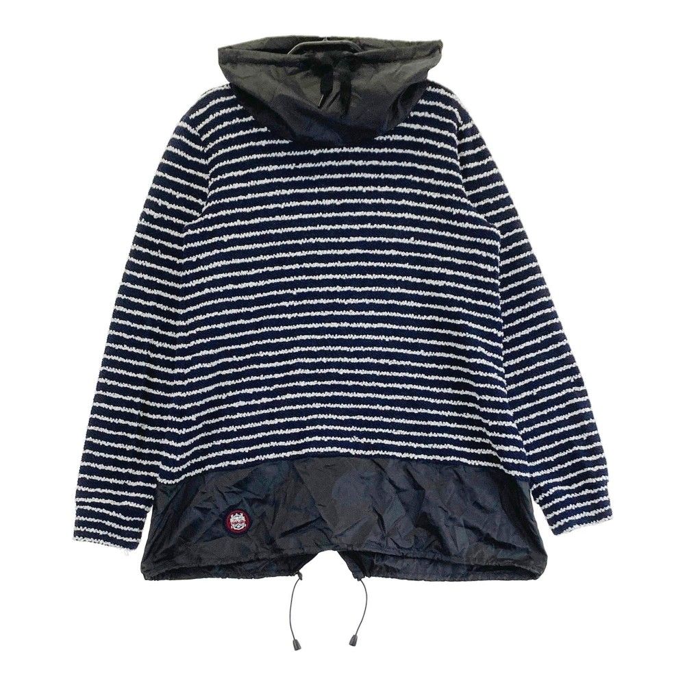 サイズ：S BEAMS GOLF ビームスゴルフ  ハイネック 長袖Tシャツ ボーダー柄 ネイビー系 [240101420683] ゴルフウェア レディース ストスト サイズ：S BEAMS GOLF ビームスゴルフ ハイネック 長袖Tシャツ