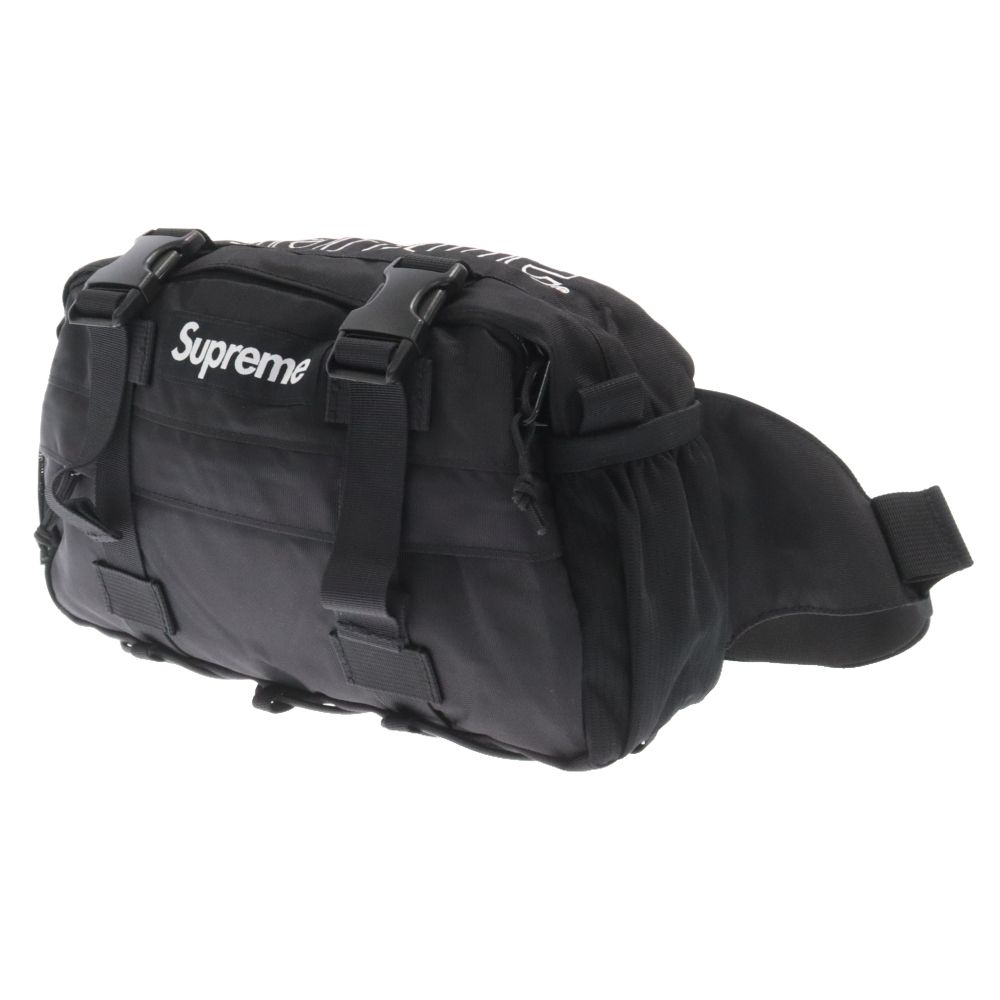 SUPREME (シュプリーム) 19AW Waist Bag CORDURA ナイロン コーデュラ ウエストバッグ ボディバッグ ショルダーバッグ  ブラック - メルカリ