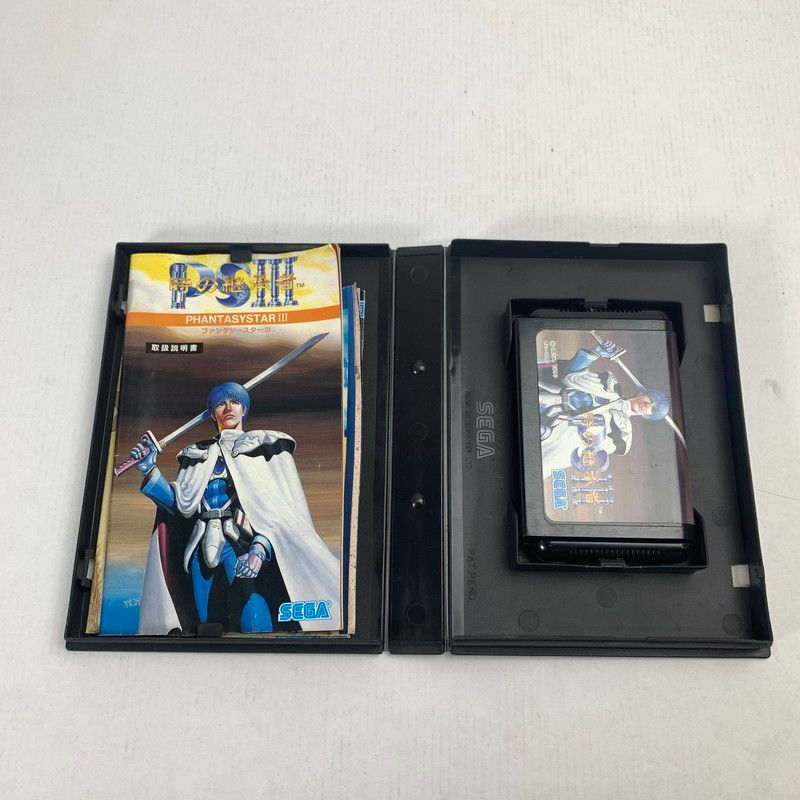 中古品】 ファンタシースター3 時の継承者 (RPG) メガドライブ