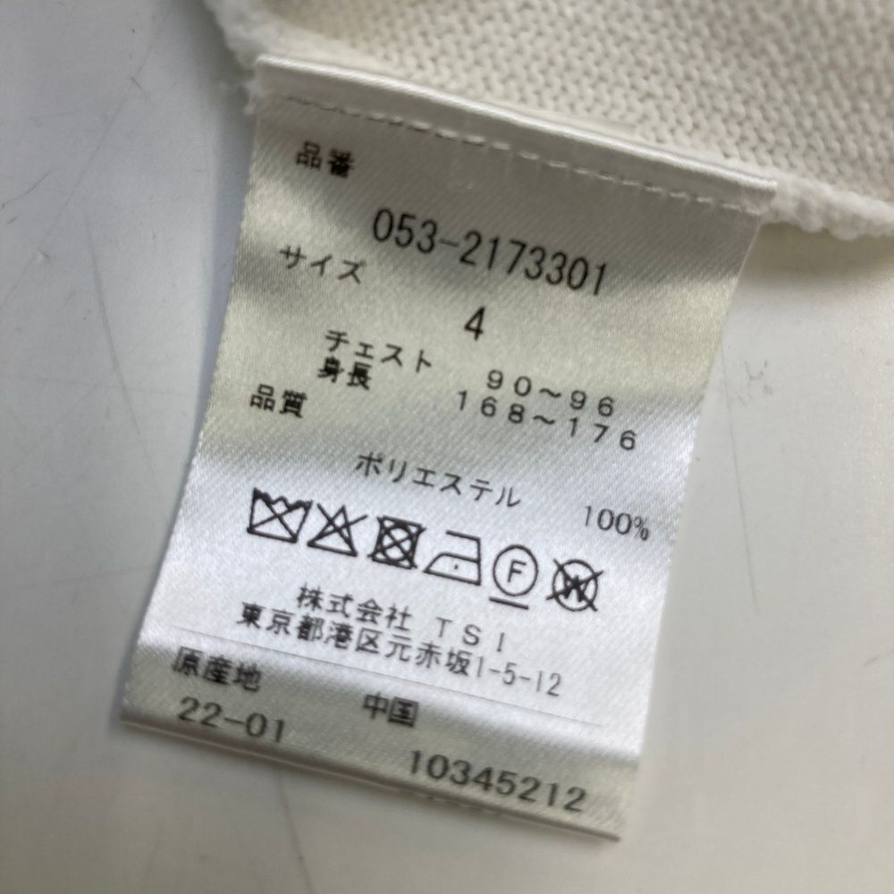 サイズ：4 PEARLY GATES パーリーゲイツ Vネック ニットベスト