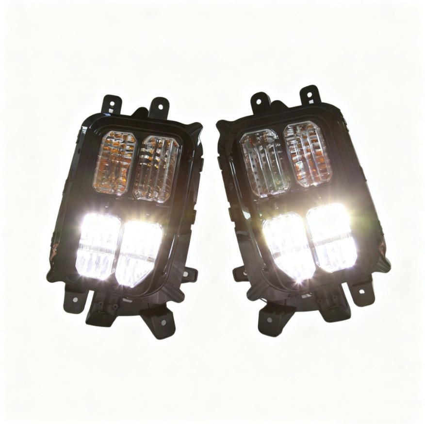 三菱アウトランダースポーツフォグランプ22-23型 ASXデイライト21型フォグランプ改修に適用します