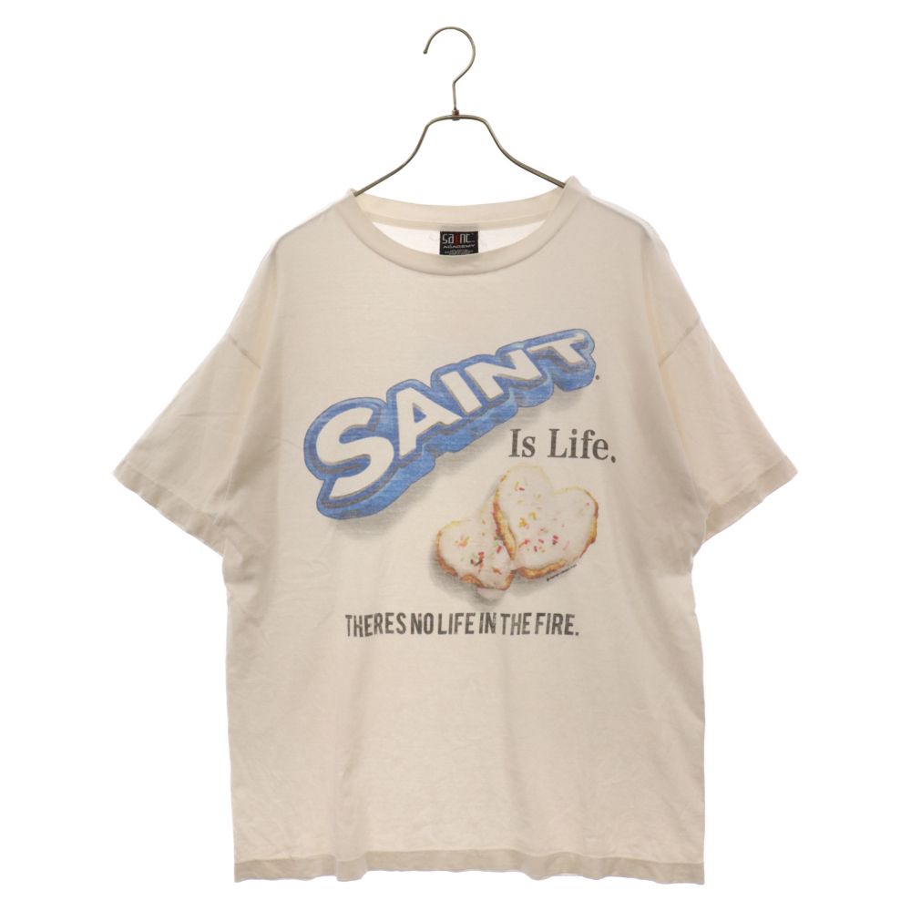 SAINT MICHAEL (セントマイケル) 22AW OREO SA SS TEE オレオプリント 半袖Tシャツ カットソー ホワイト  SM-A22-0000-057 - メルカリ