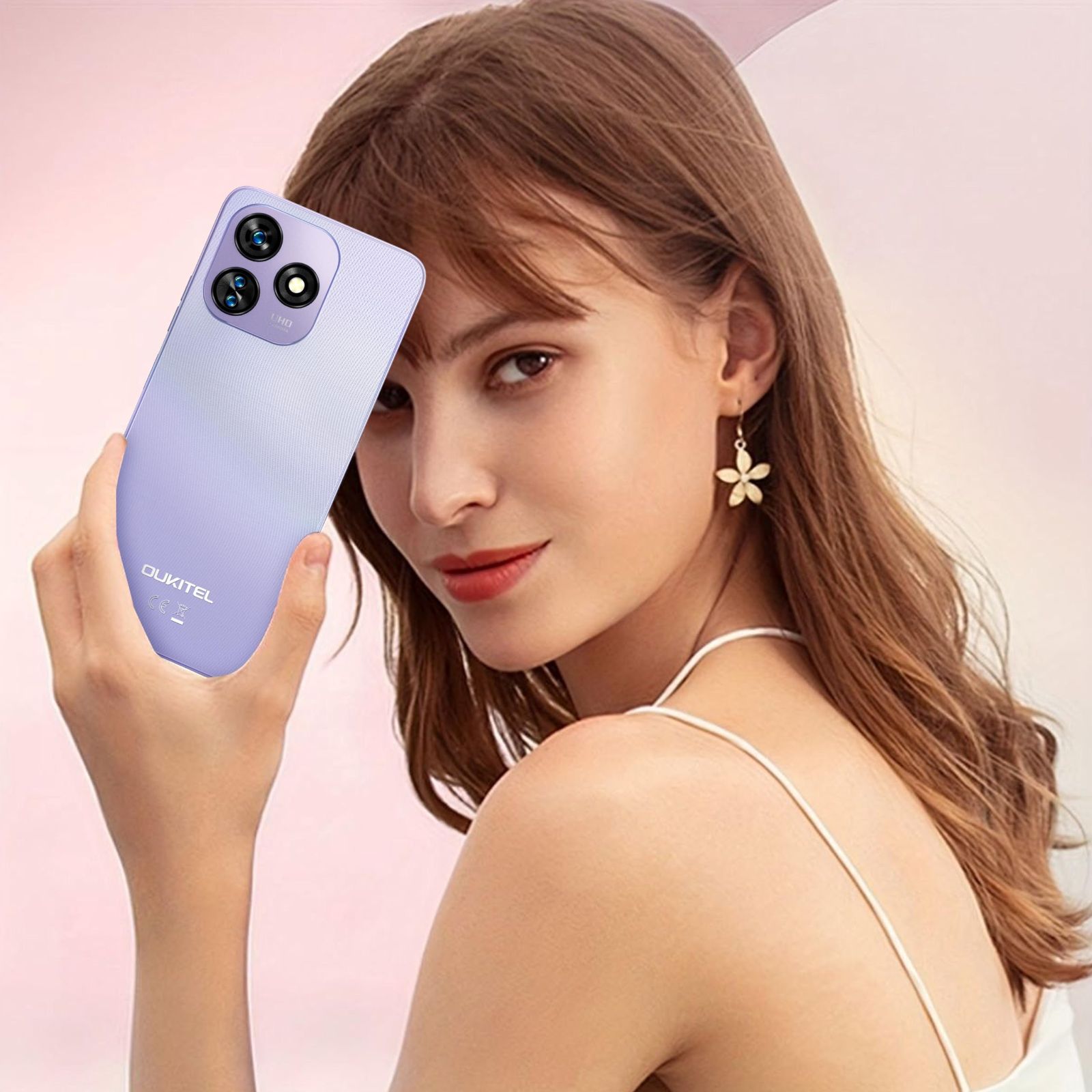 Amazon | OUKITEL C51 SIMフリー スマホ 本体 18GB RAM+128GB