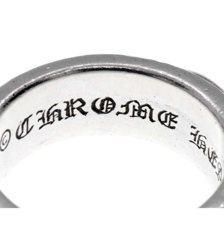 クロムハーツ CHROMEHEARTS ダブルナローヴァインバンドリング クロム