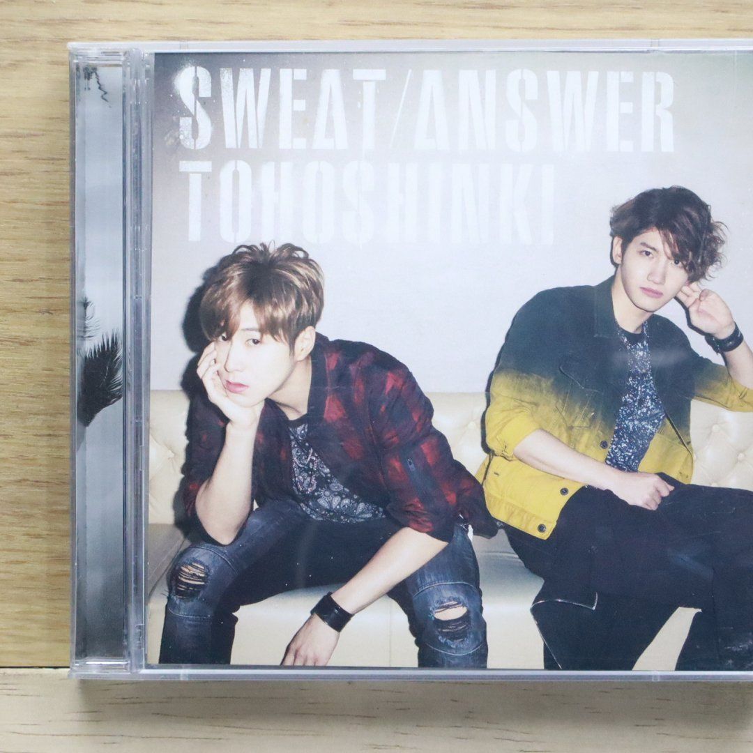 国内盤CD☆東方神起/TOHOSHINKI□ Sweat / Answer (CD+DVD) (初回生産 