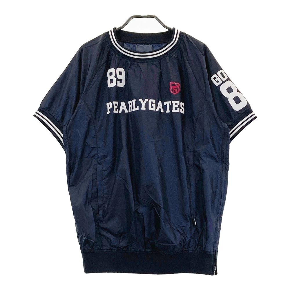 PEARLY GATES ネイビー ジャケット 半袖 サイズ：2 PEARLY GATES パーリーゲイツ 半袖ジャケット