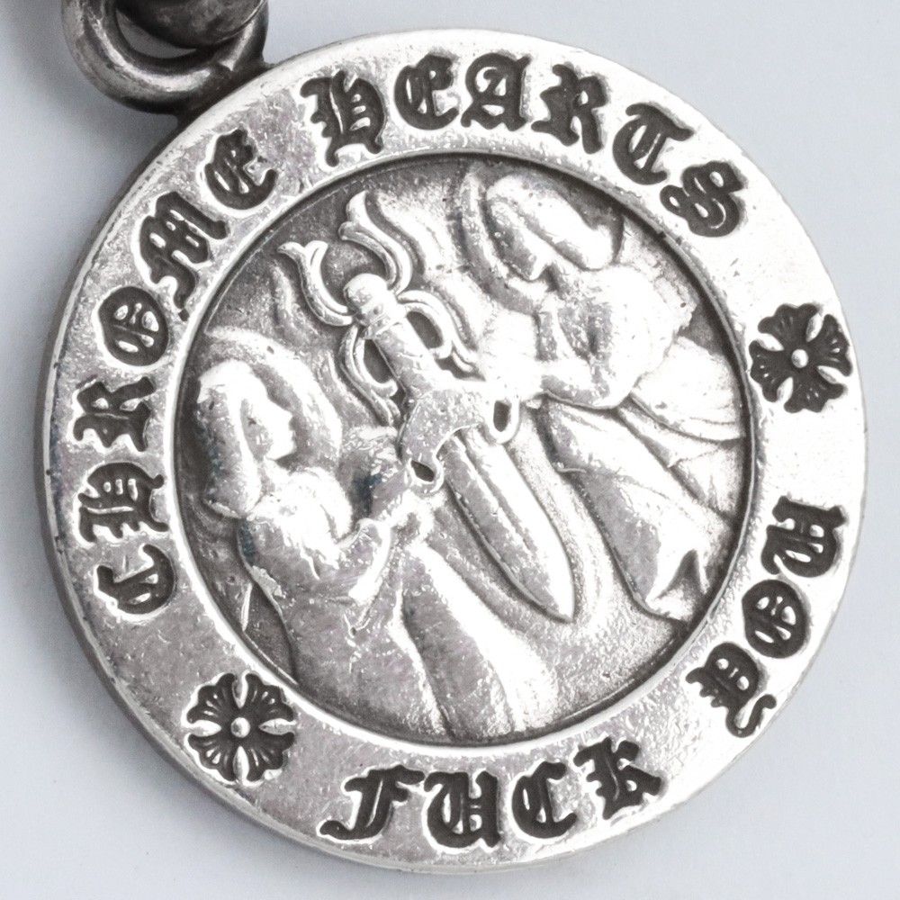 CHROME HEARTS エンジェルメダルチャームV1 シルバー - メルカリ