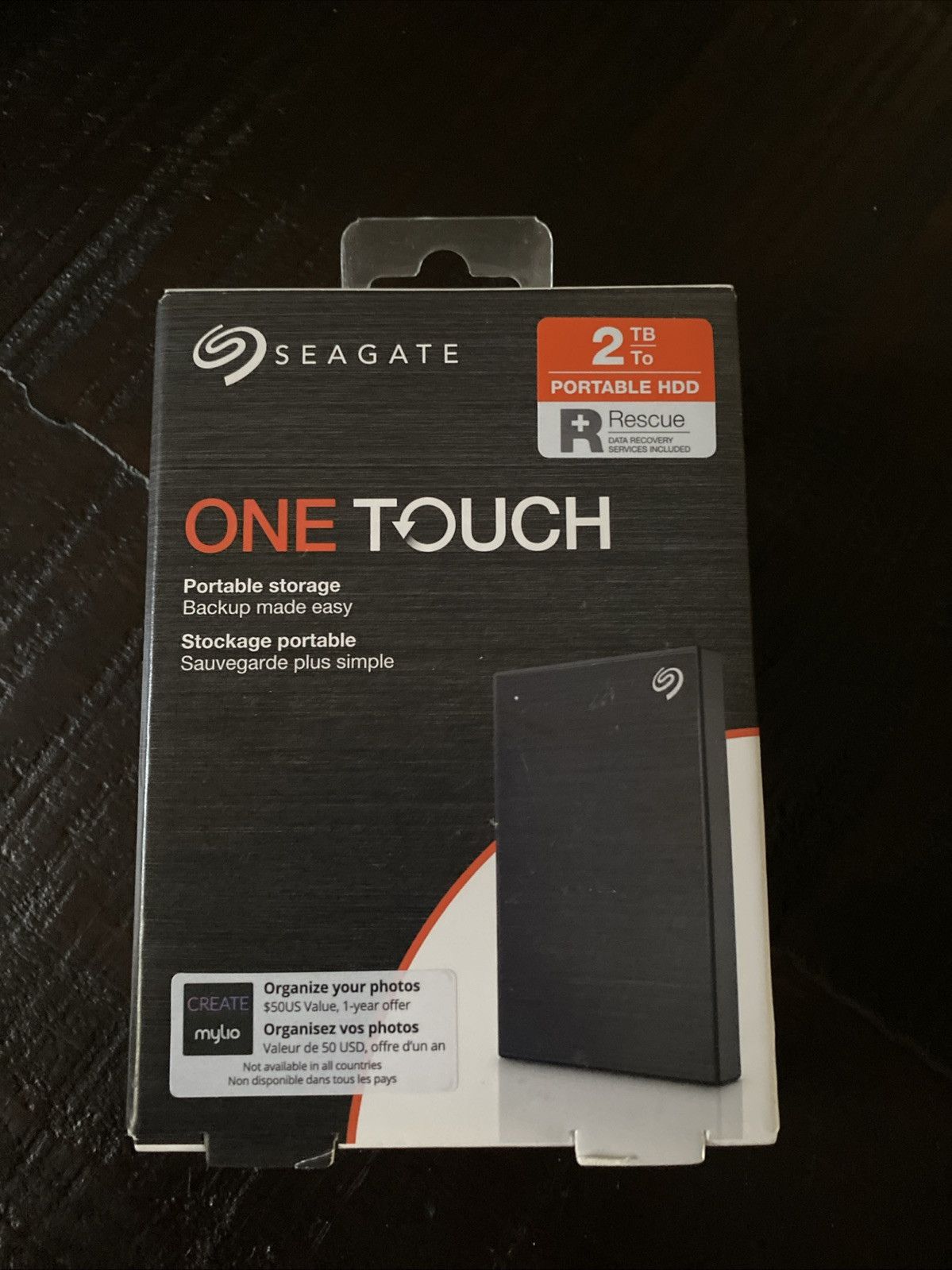 Seagate Touch Ptable ステージ バックアップ 2TB タッチ