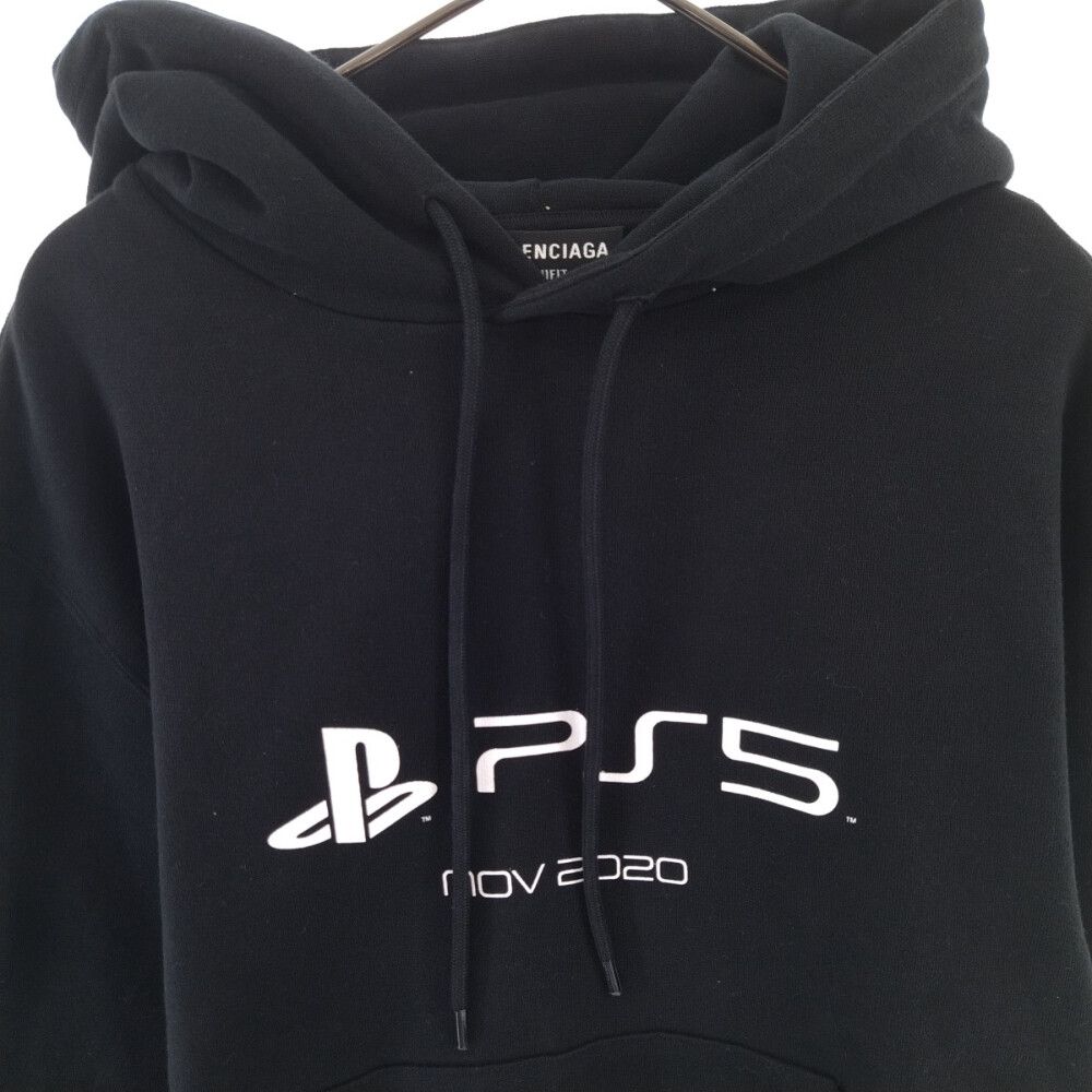 BALENCIAGA (バレンシアガ) 21AW× PlayStation Printed Fitted Hoodie 