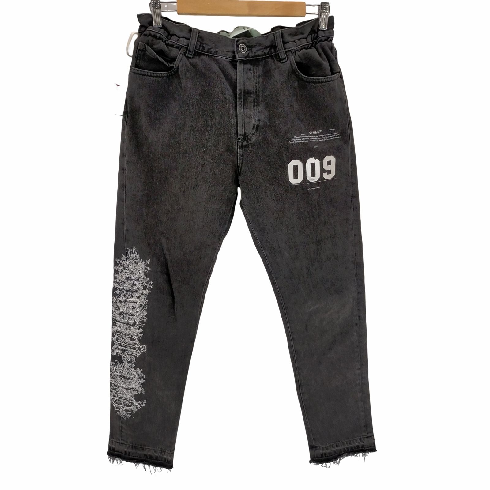 オフホワイト OFF-WHITE PROGRESSIVE NUMBER DENIM デニムパンツ