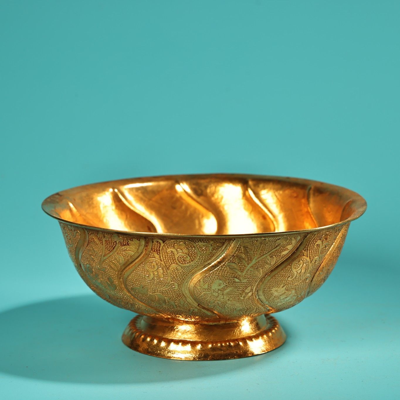 販売済み 茶道具 なつめ 神代杉 しだれ桜蒔絵 八角茶器 中林星山作 茶器