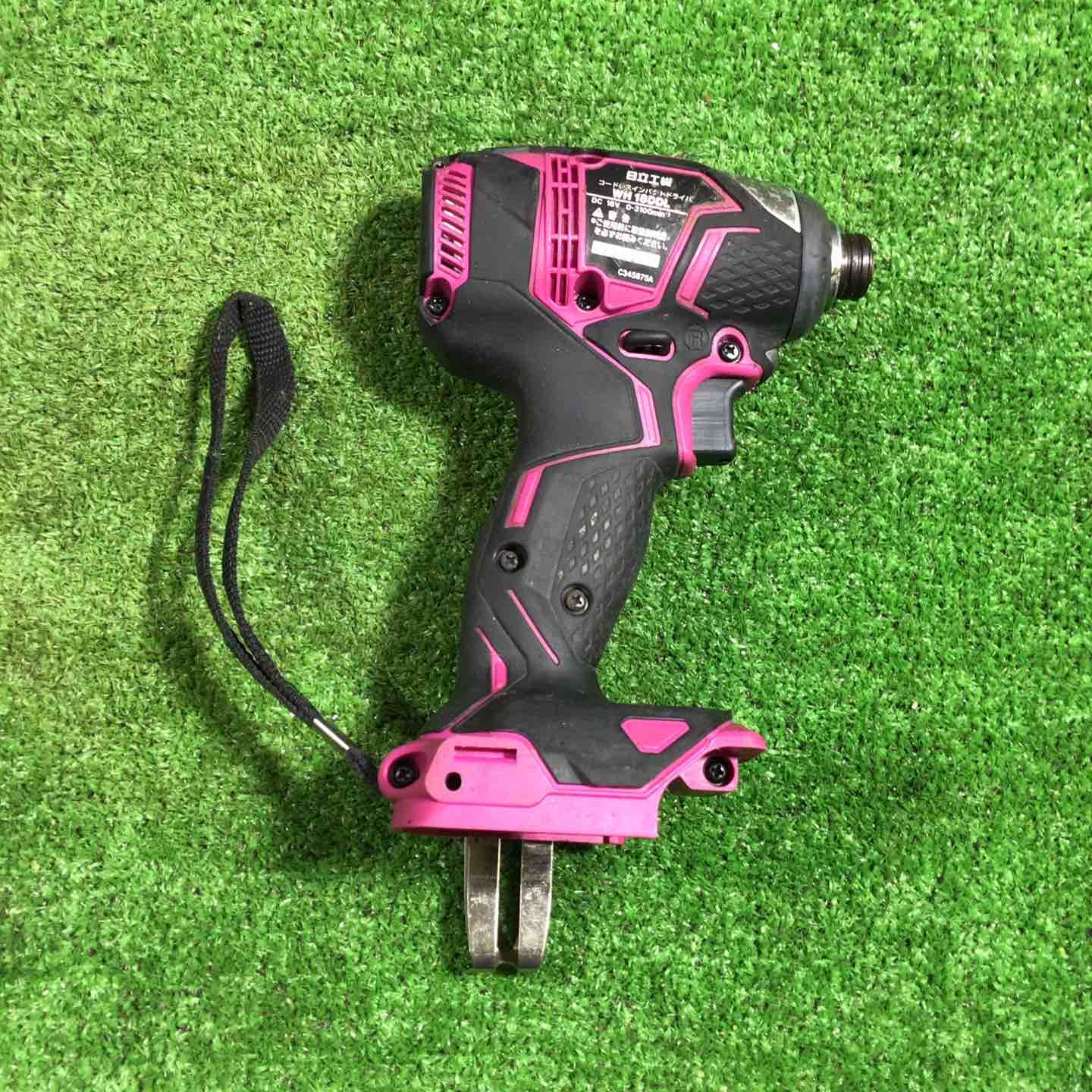 ハイコーキ HIKOKI 旧 日立工機 18V コードレスインパクトドライバー WH18DDL NN R パワフルレッド 川口店