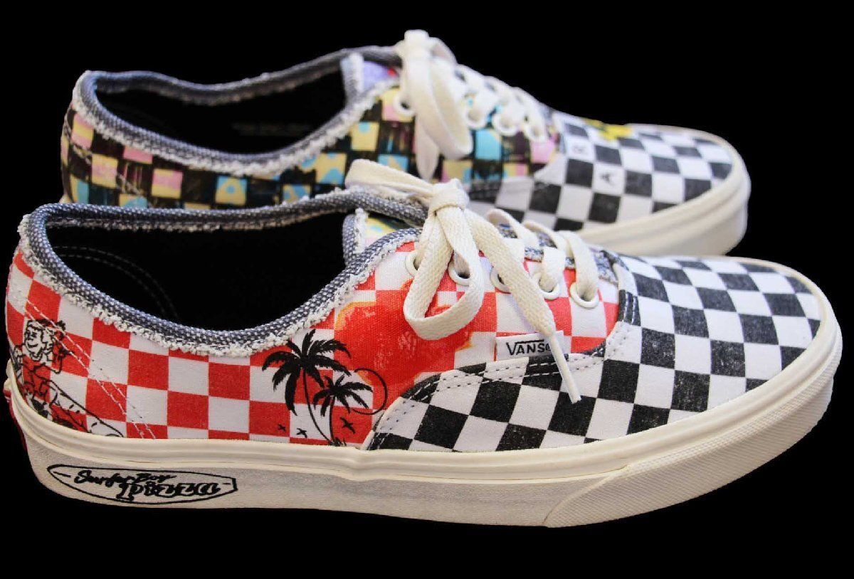 VANSバンズ×STRANGER THINGS Surfer Boy Pizza チェッカー