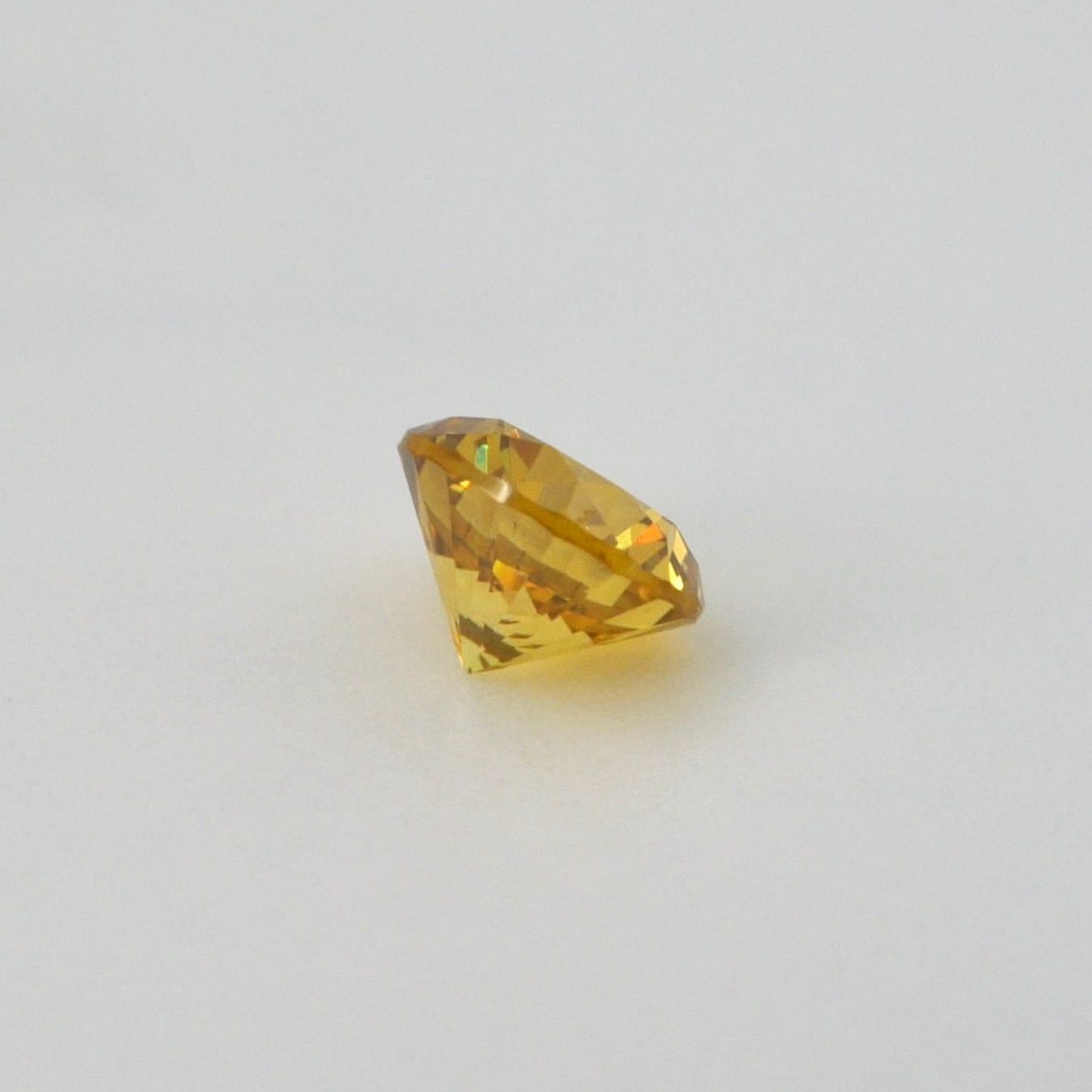 0.059ct 天然イエローダイヤモンドルース FVY SI-1 CGLソ付 - メルカリ