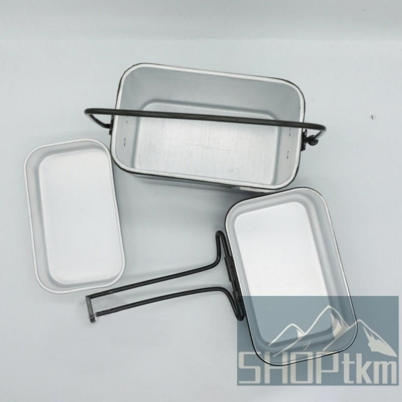 「 ベトナム軍 兵式飯盒 」 新品未使用 ベトナム軍 兵式飯盒 2合 2型 兵式 軍用 飯盒炊爨 調理器具