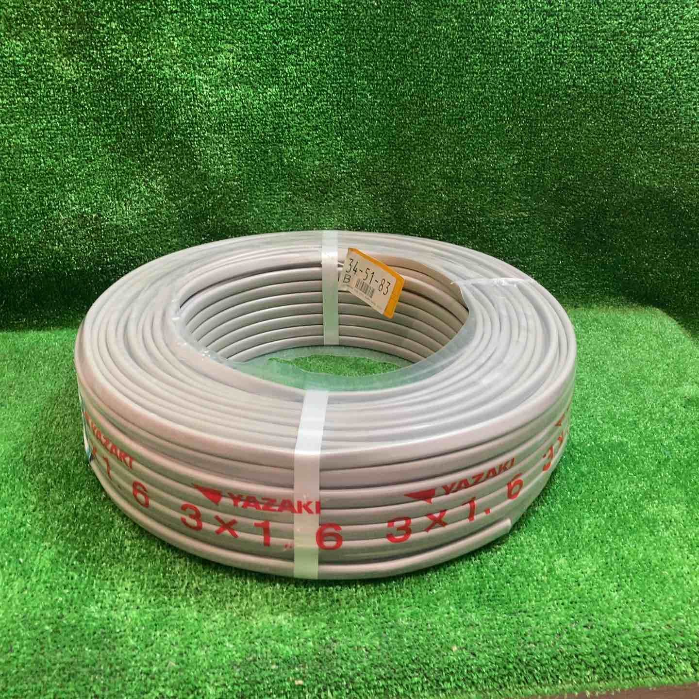 YAZAKI VVFケーブル 3×1.6mm 【公式通販】