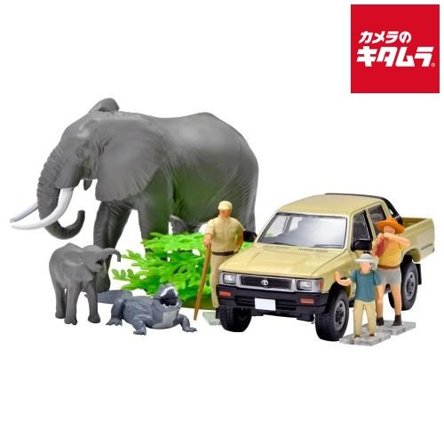 トミーテック 海洋堂×TLV ジオコレ64 サファリ2（ハイラックス4WD） 海洋堂×トミカリミテッド ヴィンテージ ジオコレ64 ＃カー