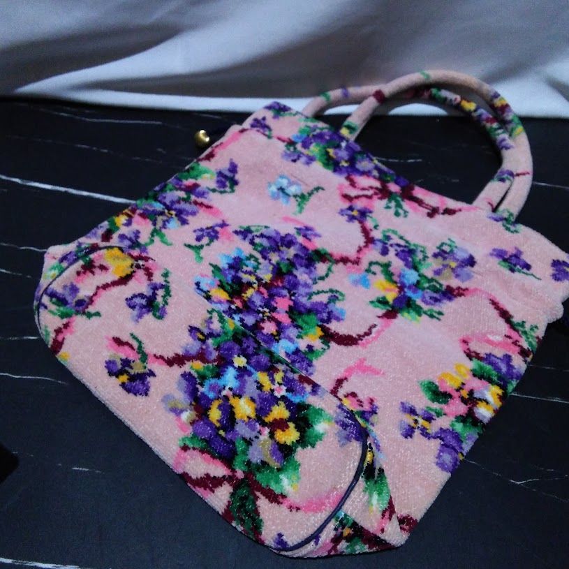 ⑨【レア】Lake Alster レイクアルスター 巾着 バッグ ミニ