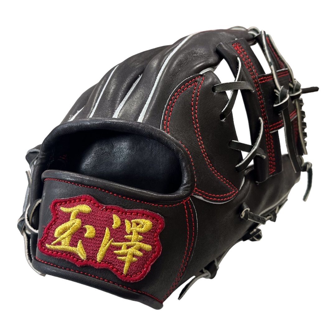 玉澤　軟式内野手用グローブ 玉澤 軟式限定glove 内野手用spec 【colour】ネイビー×オレンジ