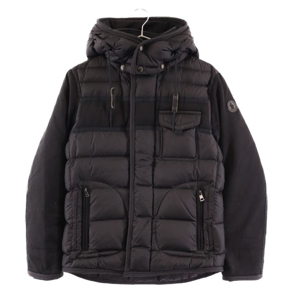 【美品】MONCLER RYANライアン0 廃盤品 MONCLER RYAN モンクレール ライアン ブラック MONCLER (モンクレール