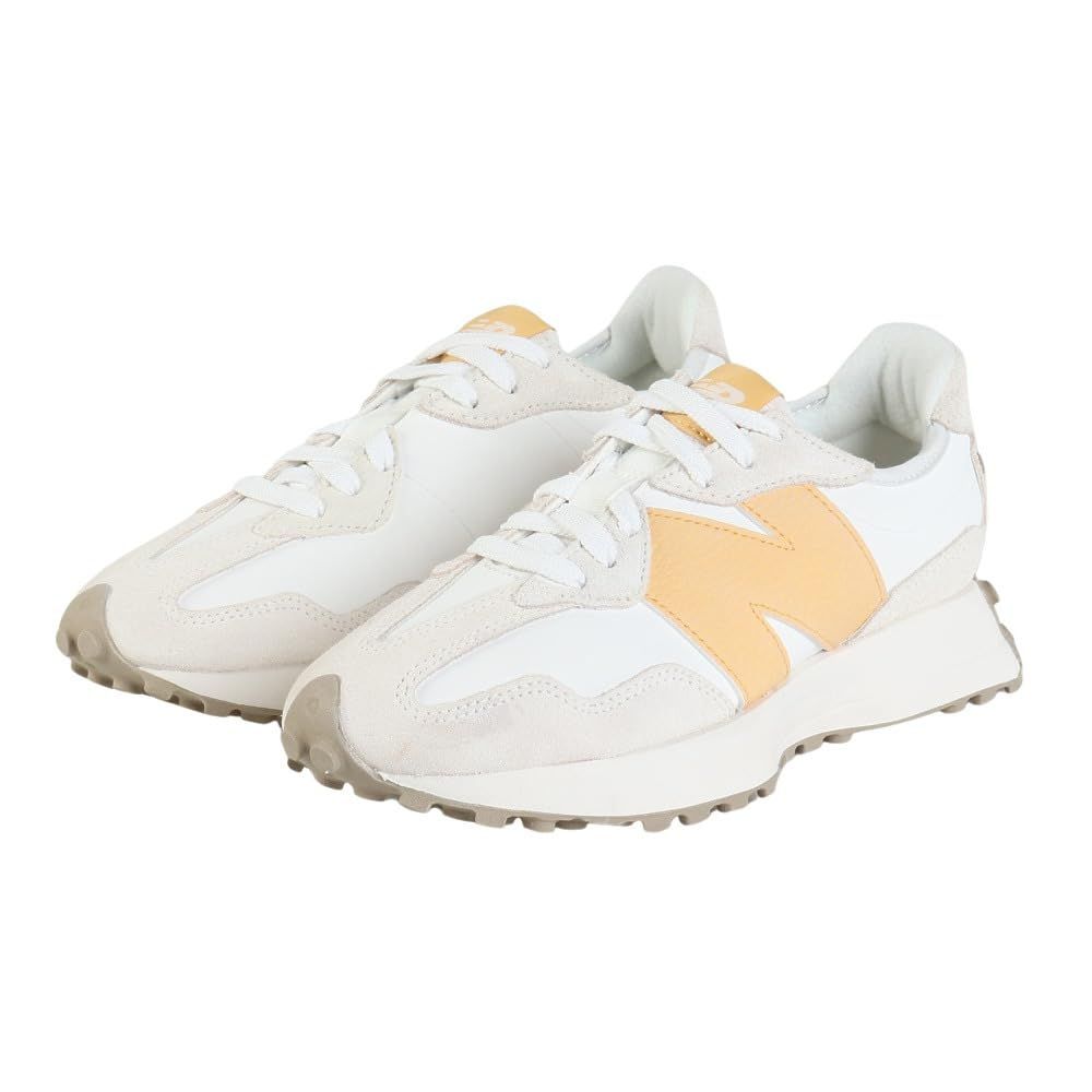 ニューバランス new balance スニーカー スポーツシューズ WS327KF B ホワイト×オレンジ|２２．５|Lady s