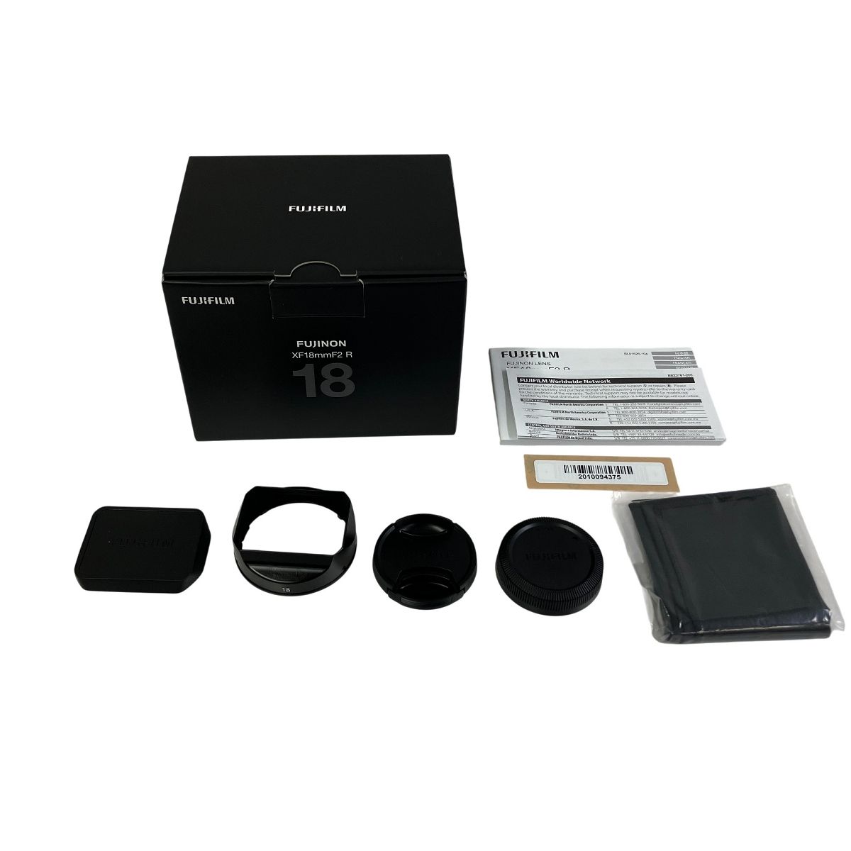 安心の全品国内発送！ FUJIFILM FUJINON XF18mmF2 R 広角単焦点レンズ 富士フイルム 撮影機材 T10518483