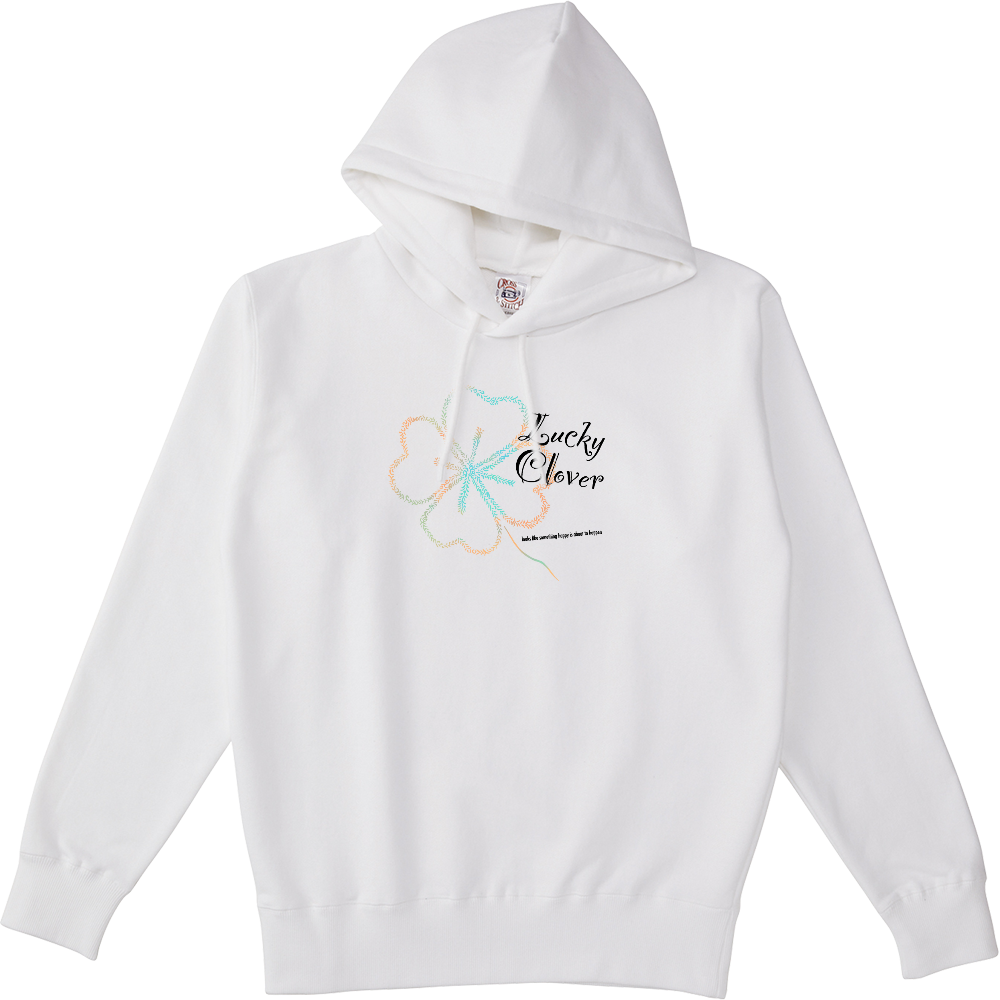 グラフィックパーカー　Lucky Clover Color -Parka-