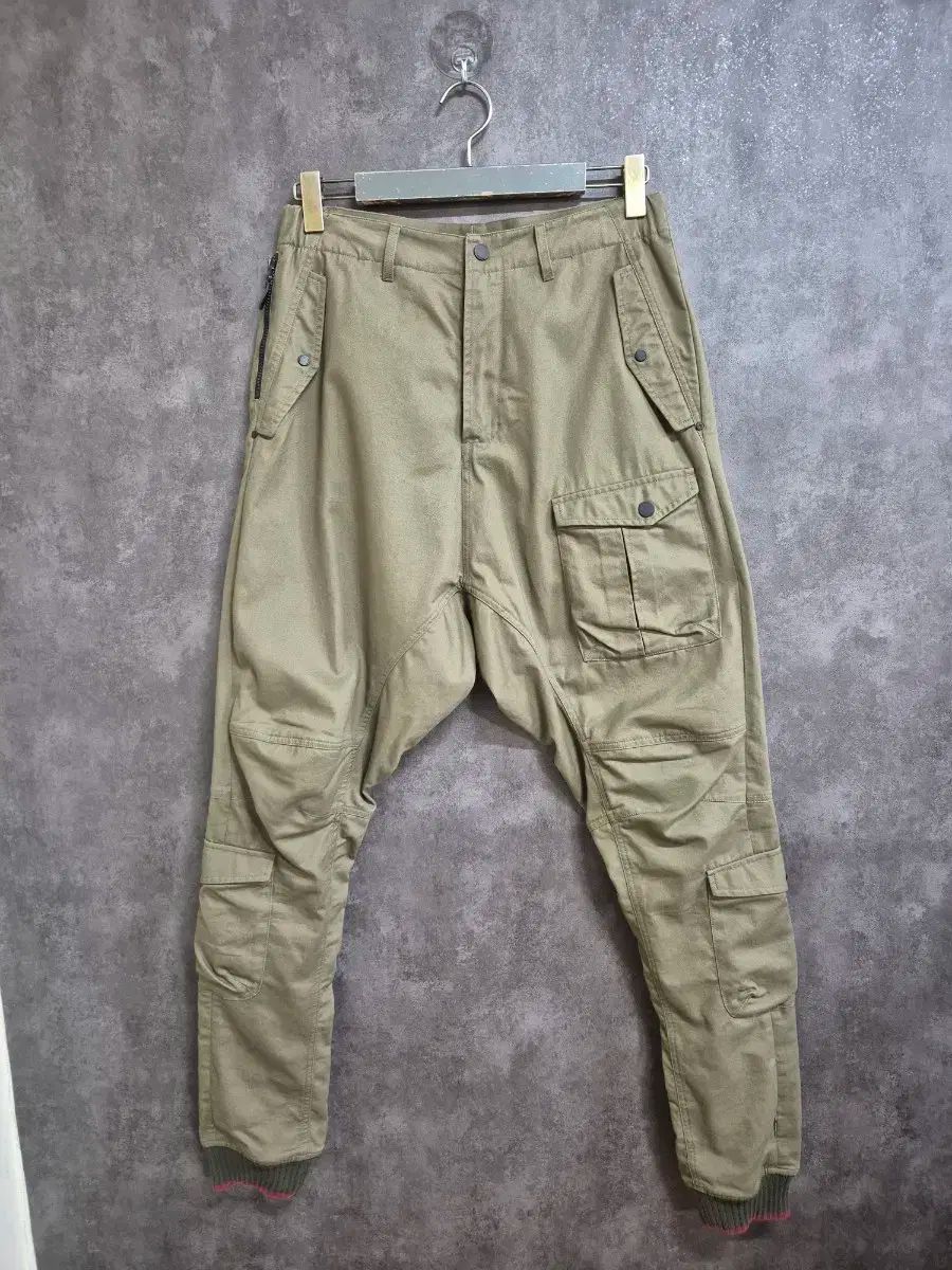 maharishi マハリッシュ バギー カーゴ パンツ 表記 S 総丈 115cm