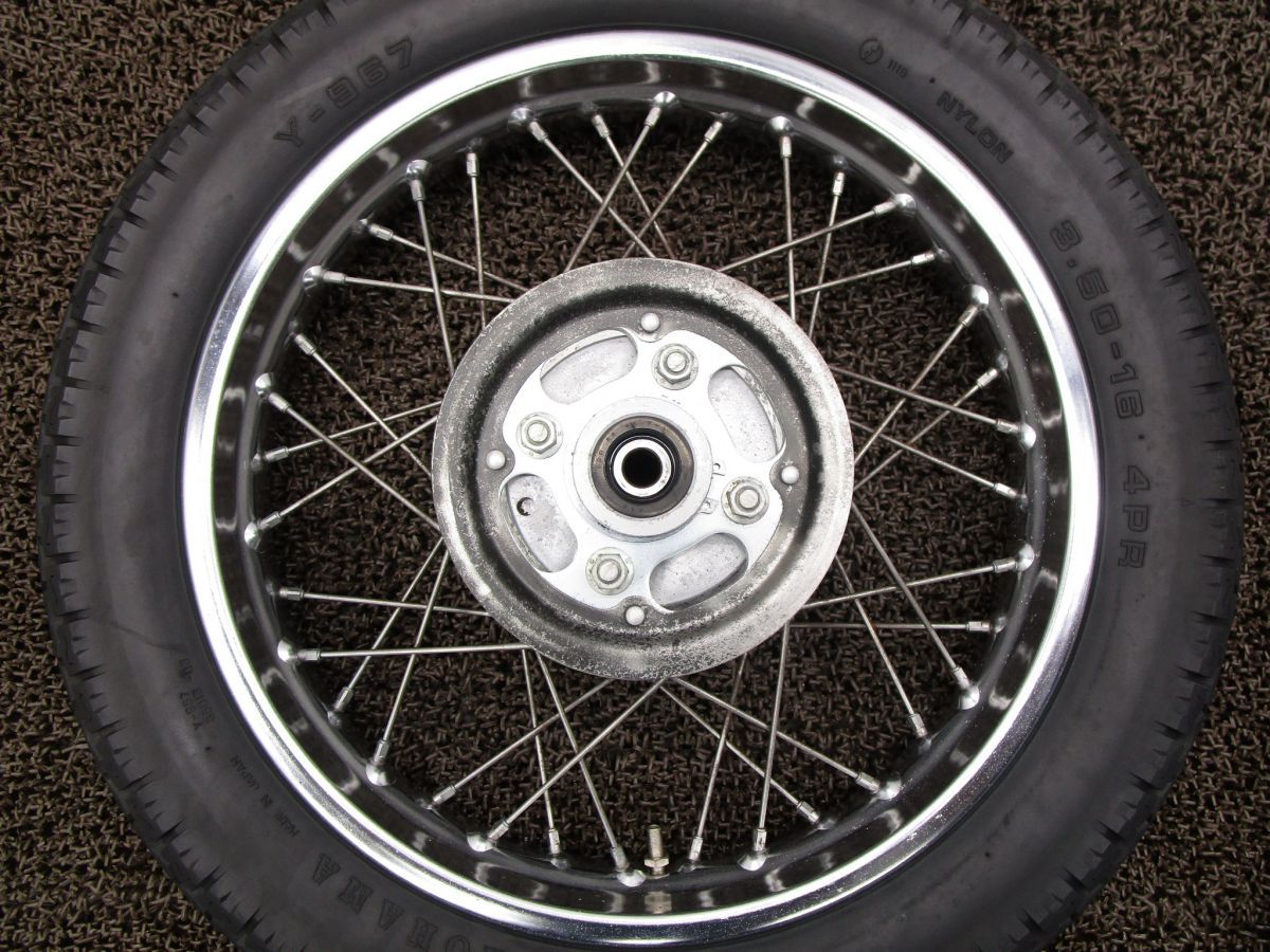 CM125T リアホイール ブレーキドラム □A6288 CM125T ホンダ CM125TE キャブ車