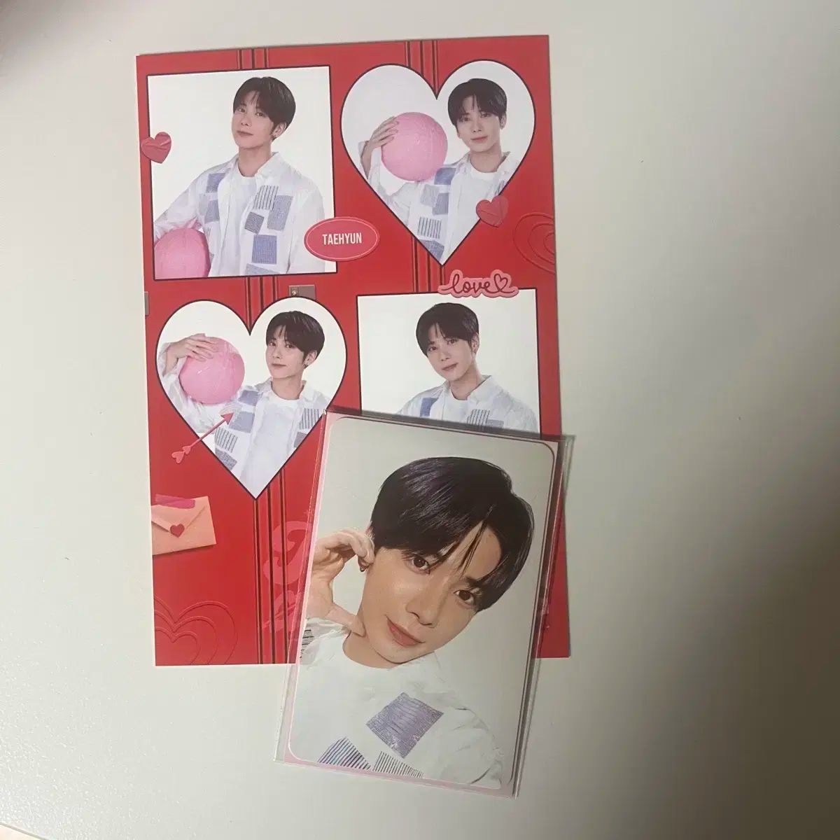 TOMORROW X TOGETHER(TXT) vrコンサート 特典 テヒョン(TAEHYUN) トレカ ネクカット