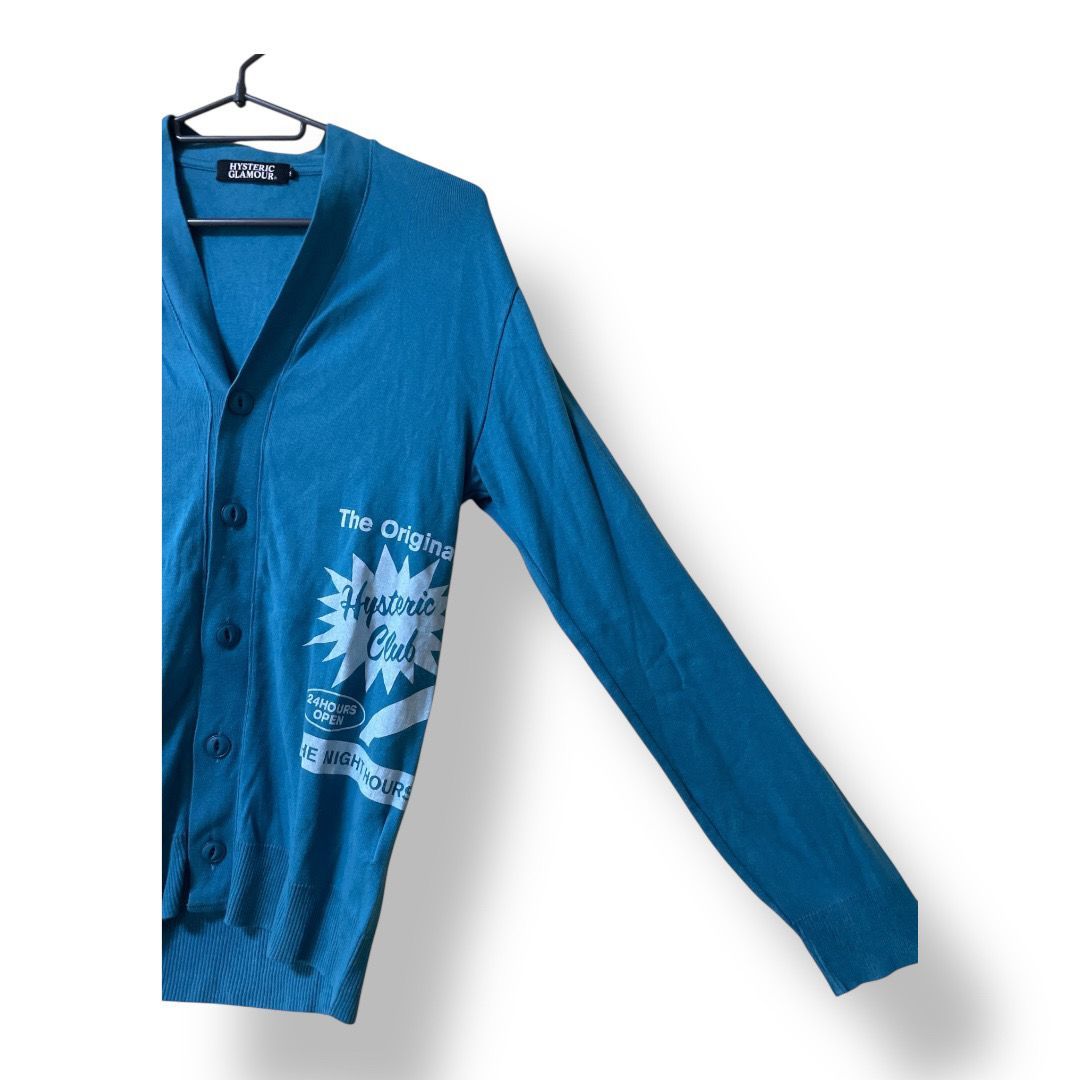 ヒステリックグラマー　長袖シャツ HYSTERIC GLAMOUR(ヒステリックグラマー) 長袖トップス 青緑色 S