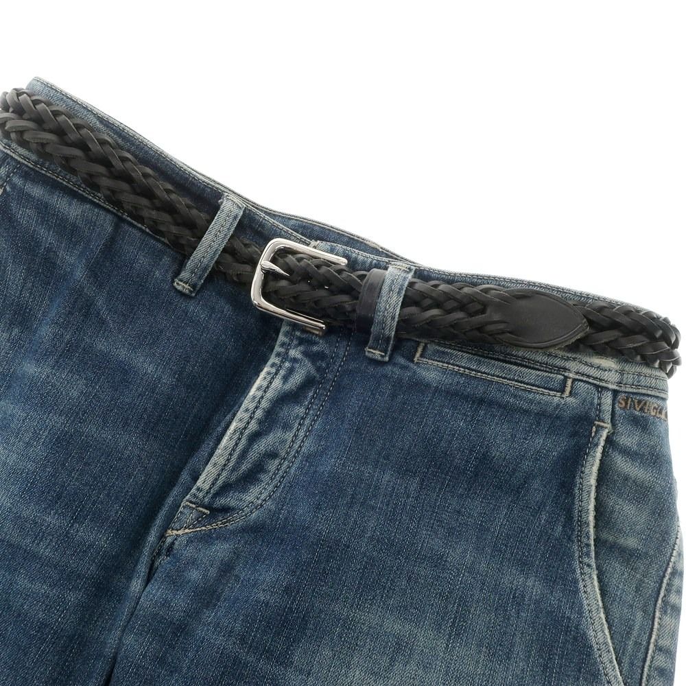 中古】ホワイトハウスコックス Whitehouse Cox レザー メッシュ ベルト