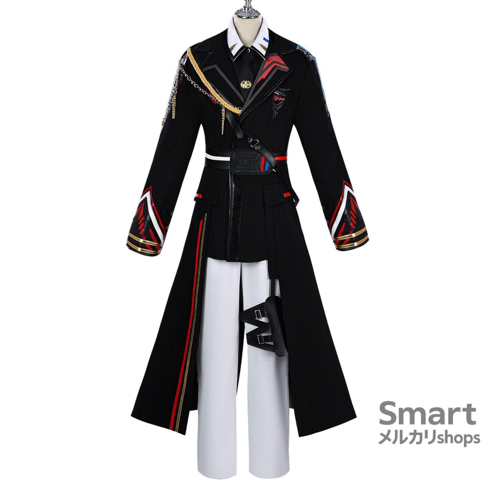 コスプレ 衣装 恋と深空 夏以昼の昼間コスチューム 恋と深空 夏以昼 遠空執艦官コスプ ニメ役装束 M251016-9