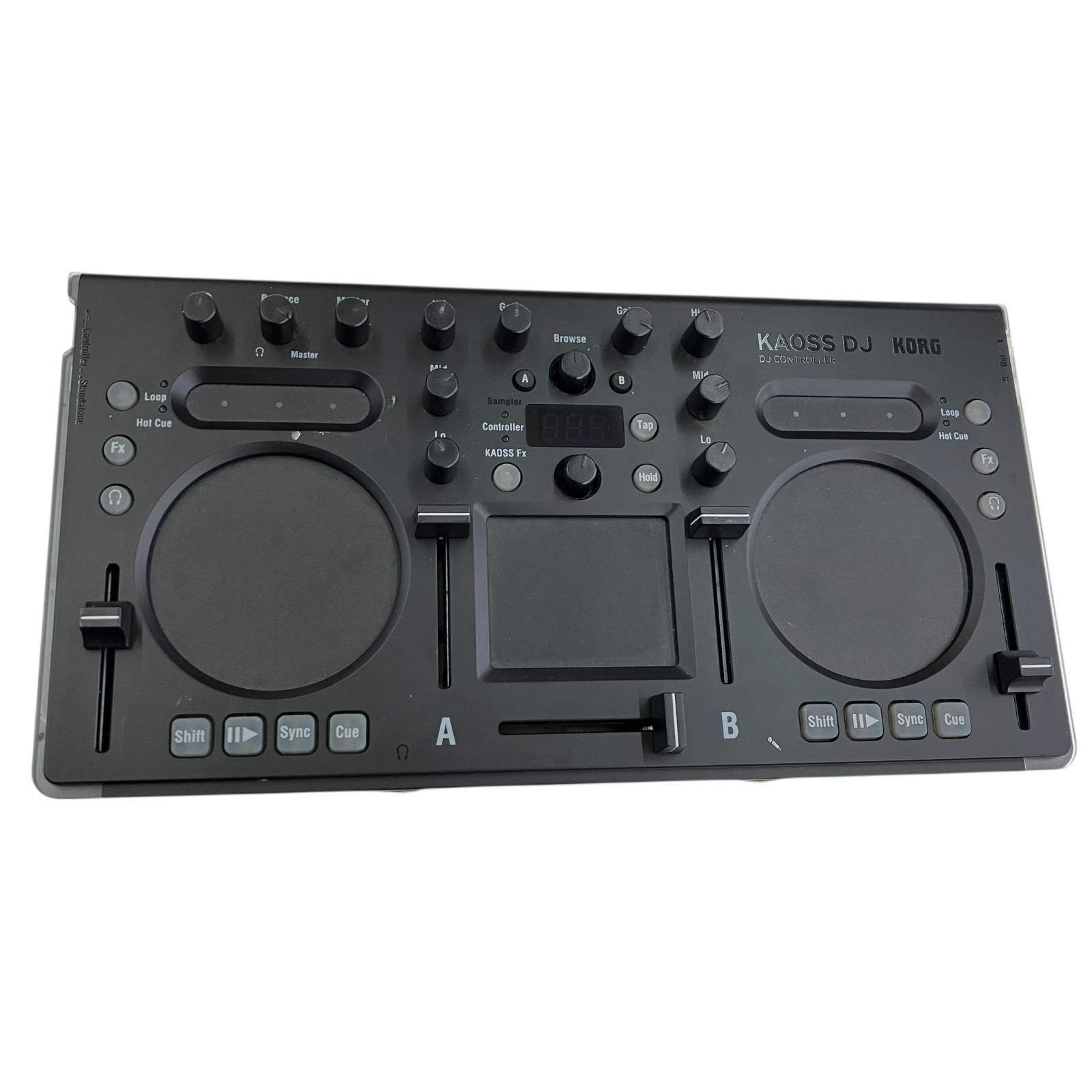 186000 現状品 KORG コルグ KAOSS DJ CONTROLLER ブラック
