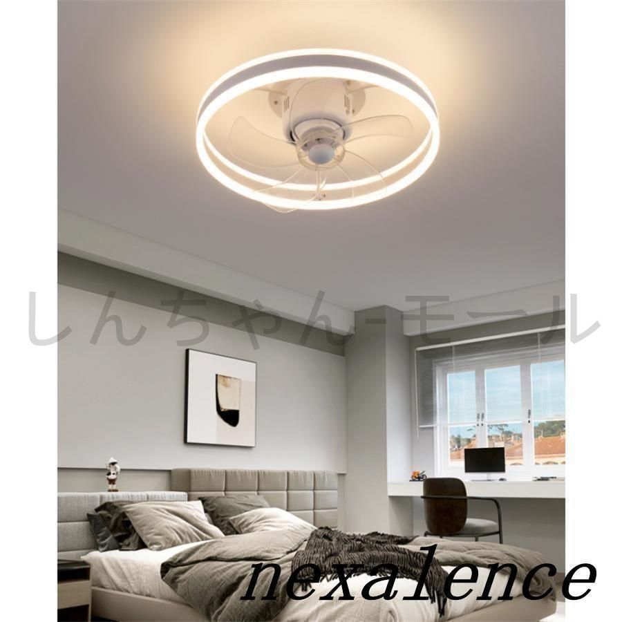 シーリングファンライト 12畳 首振り Bluetooth LED ファン付き