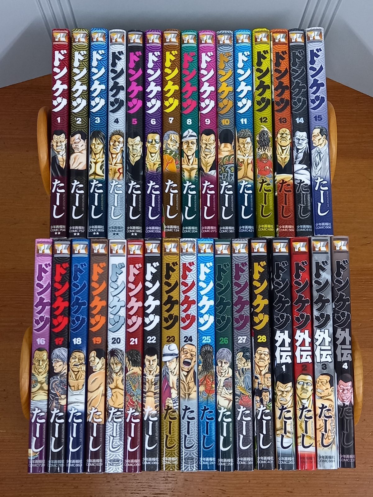 ドンケツ　コミック　全巻　全28巻　＆　ドンケツ外伝4冊　計32冊セット　たーし