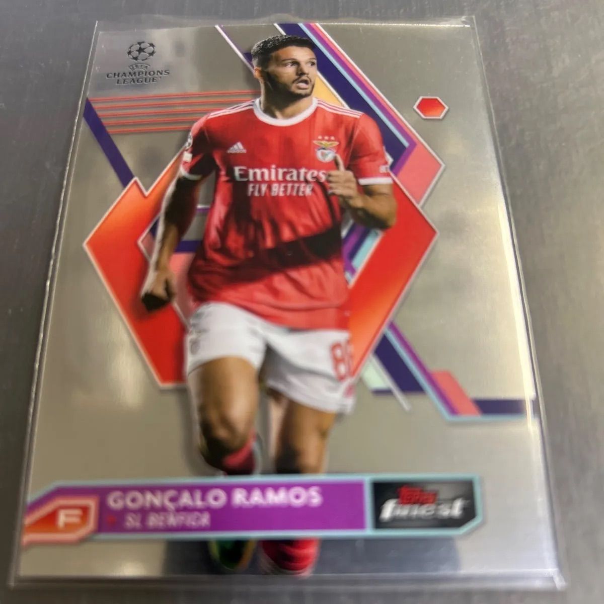 2023 Topps Finest UEFA CL ゴンサロ ラモス ベンフィカ No.34