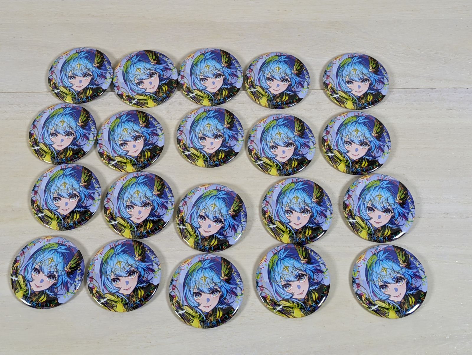 大野41-9-1013 星街すいせい 缶バッジ 20個セット 武道館 Super Nova ホロライブ