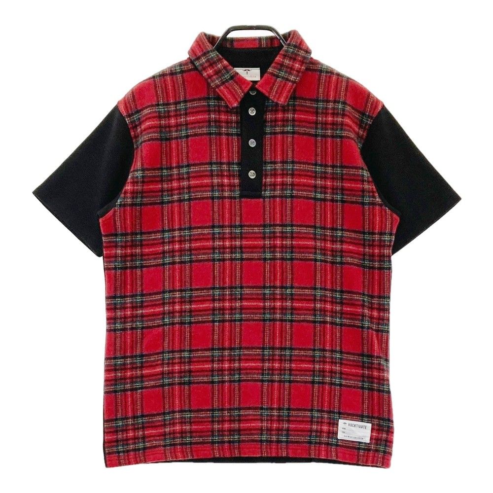 ラッセルノ　ポロシャツ サイズ： RUSSELUNO ラッセルノ Hacktivate 半袖ポロシャツ チェック柄