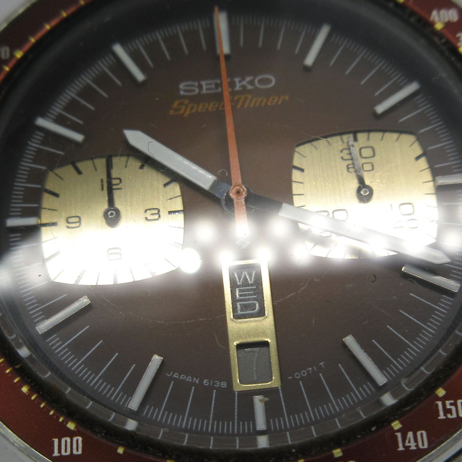 セイコー SEIKO 5スポーツ スピードタイマー クロノグラフ 6138-0040 