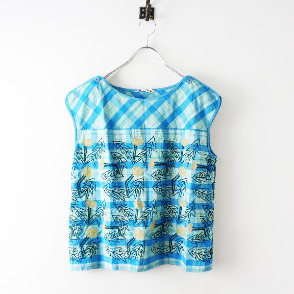 美品 2021SS mina perhonen ミナペルホネン tanpopo 刺繍 