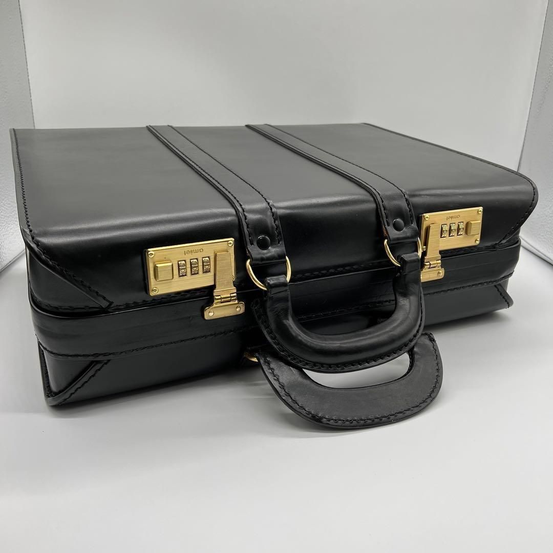 美品】MARUZEN マルゼン 本革 アタッシュケース レザートランク