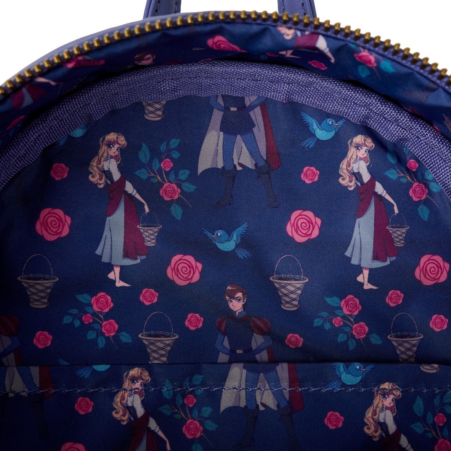 人気★Loungefly×Disney オーロラ姫&王子 クロスボディバッグ 海外限定◇Loungefly◇眠れる森の美女 オーロラ姫 リュック