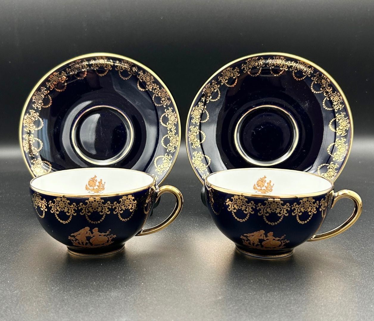 希少】Limoges（リモージュ）CASTEL 22K金彩 アンティーク