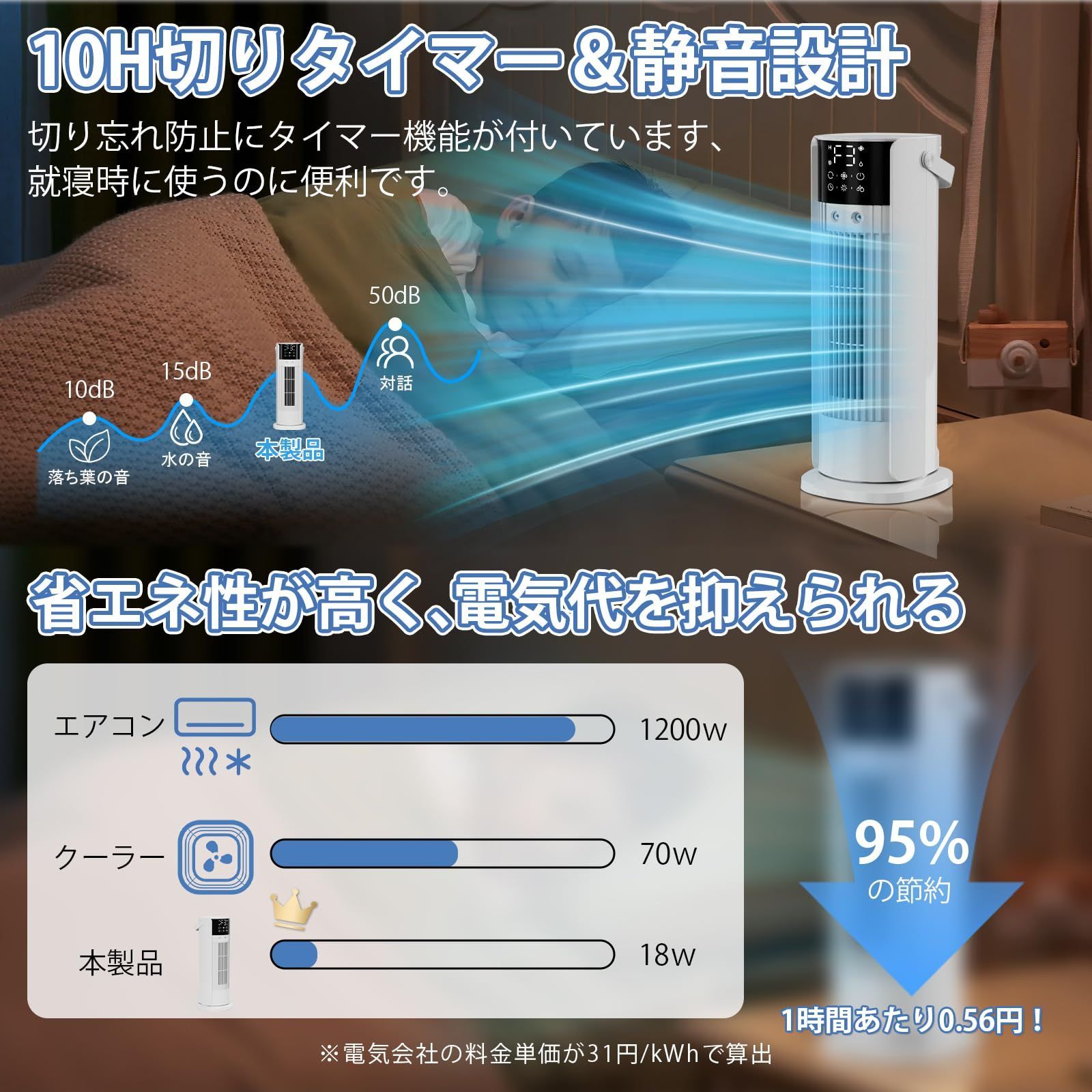 18W超省エネ 節電対策