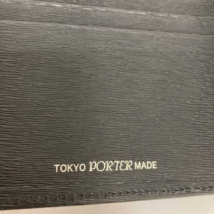 ☆PORTER ポーター カレント 二つ折り財布 052-02203 ブラック (2