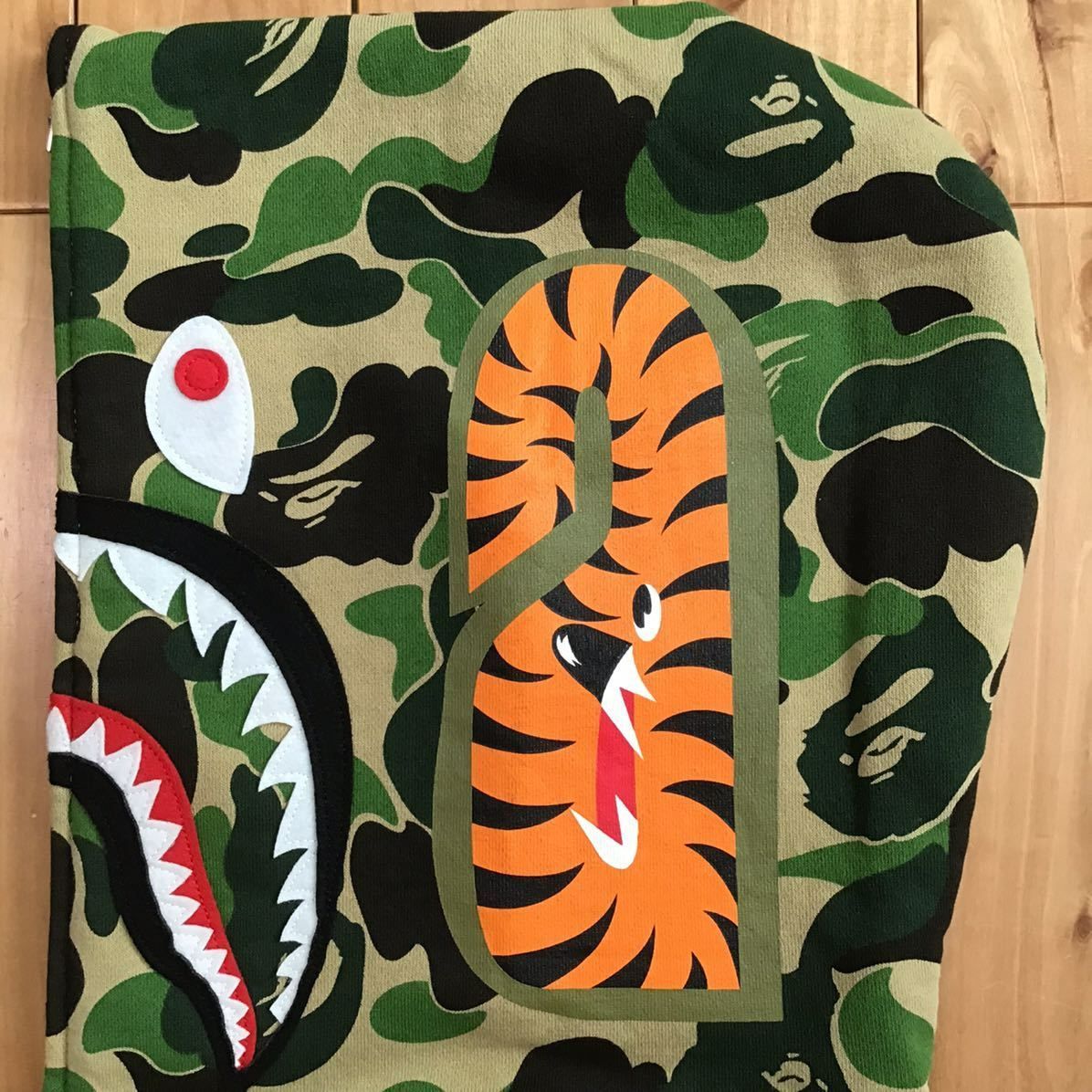 新品】BAPE ABC CAMO SHARK hoodie シャークパーカー | ochge.org