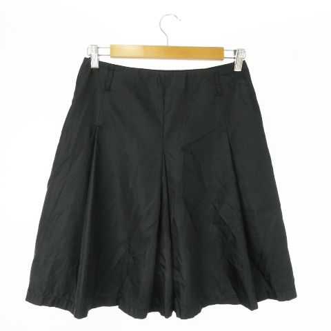 PRADA　 ナイロン黒スカート ☆PRADA☆直営店買付☆プラダ Re-Nylon プリーツスカート (PRADA