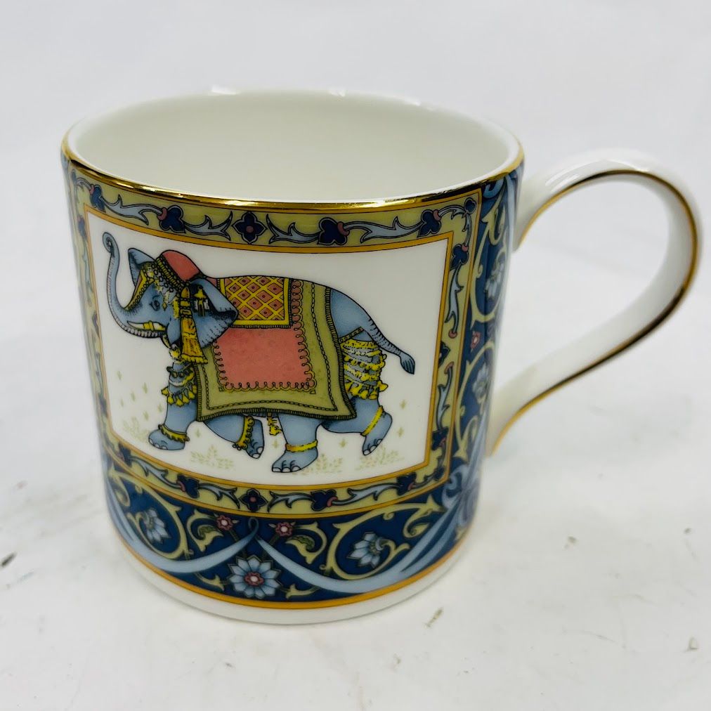 ウェッジウッド ブルーエレファント マグカップ wedg-47 送料無料