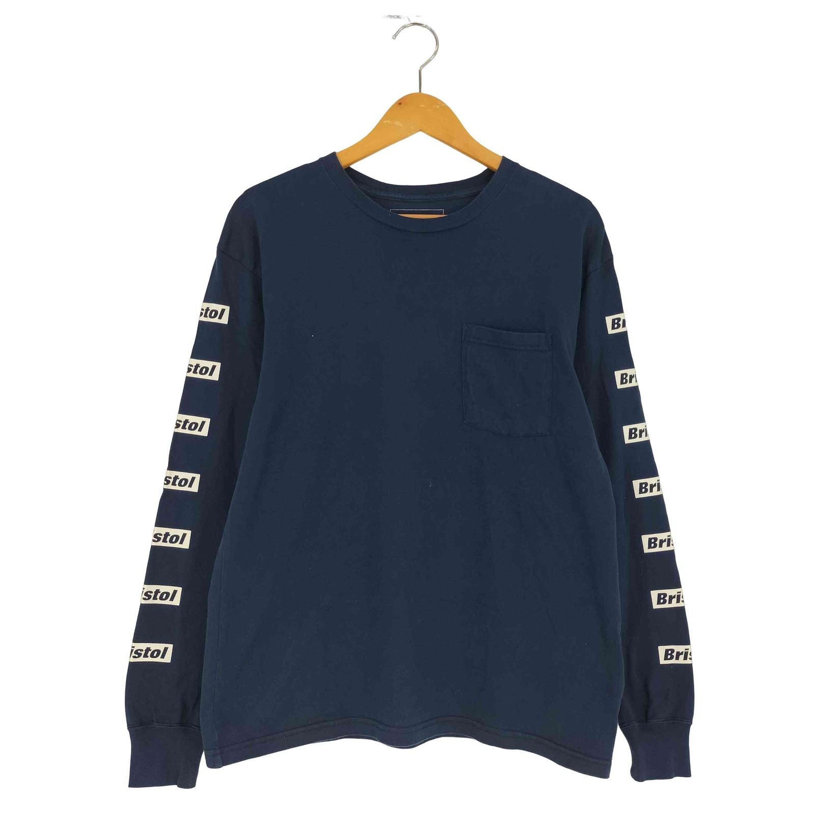 エフシーレアルブリストル F.C.Real Bristol L/S GRADATION POCKET TEE 
